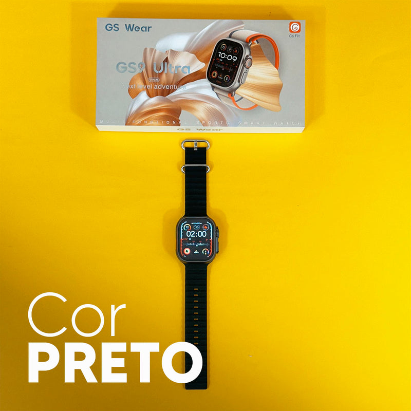 GS9 Ultra – Smartwatch 49mm com Ilha Dinâmica, Chat GPT e Alta Performance