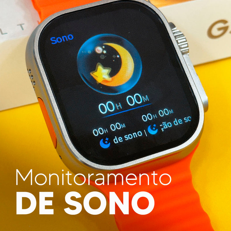 GS9 Ultra – Smartwatch 49mm com Ilha Dinâmica, Chat GPT e Alta Performance