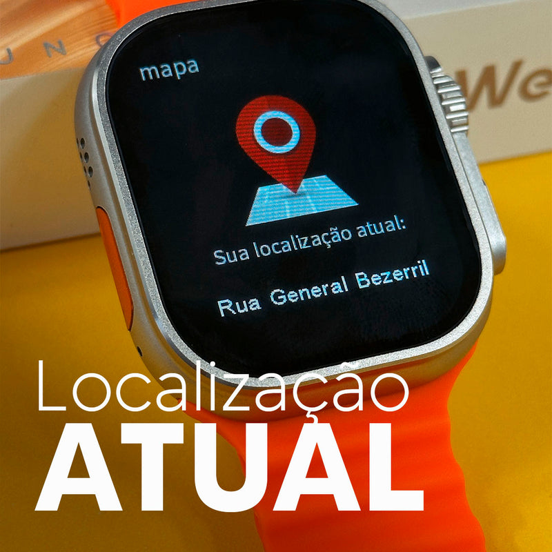 GS9 Ultra – Smartwatch 49mm com Ilha Dinâmica, Chat GPT e Alta Performance