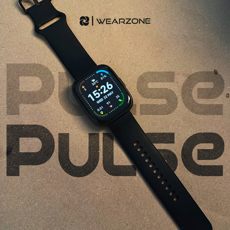 Smartwatch PULSE Wearzone – Alexa Integrada, Resistência 3ATM e Monitoramento Completo