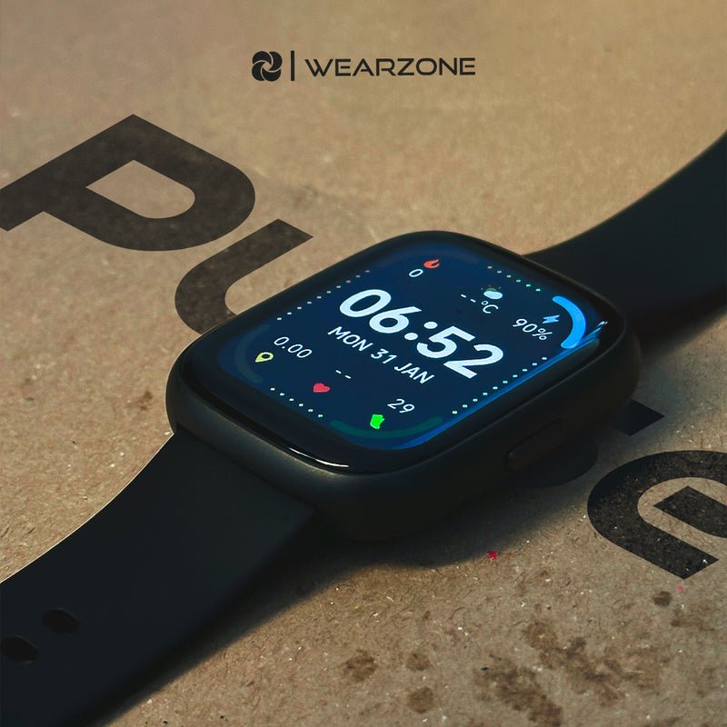 Smartwatch PULSE Wearzone – Alexa Integrada, Resistência 3ATM e Monitoramento Completo