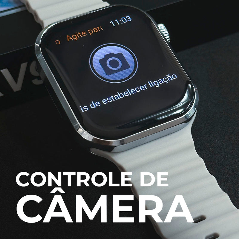 Smartwatch XV9 Pro – Tela AMOLED, Dual Core e Armazenamento Interno de 2GB