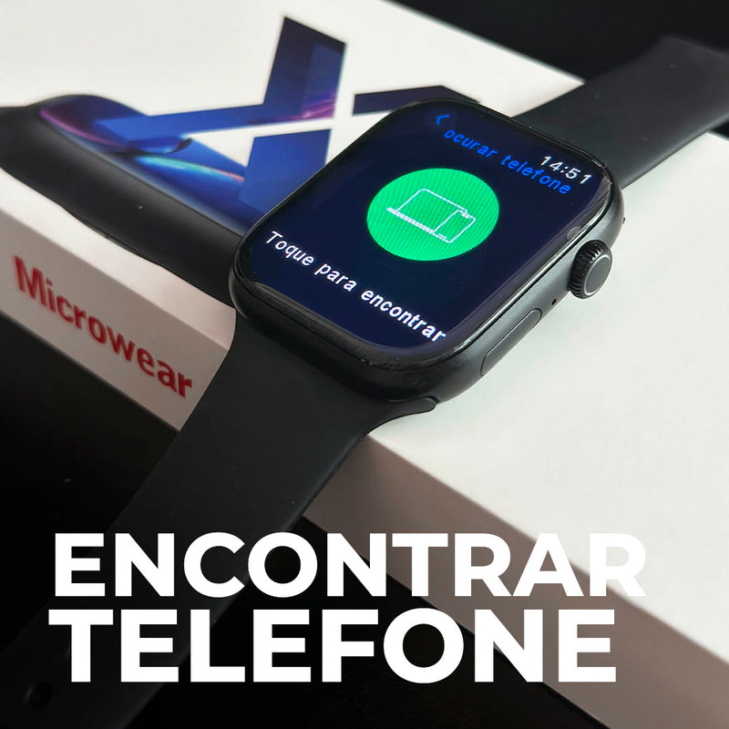 Smartwatch Microwear S10 – Tela Curva 2.06”, Chat GPT, NFC, GPS, Chamadas e Monitoramento de Saúde