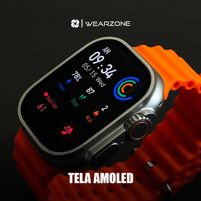 Smartwatch Horizon Pro Wearzone – Câmera Rotatória, Tela AMOLED, 4G/5G, NFC e Bateria de Longa Duração!