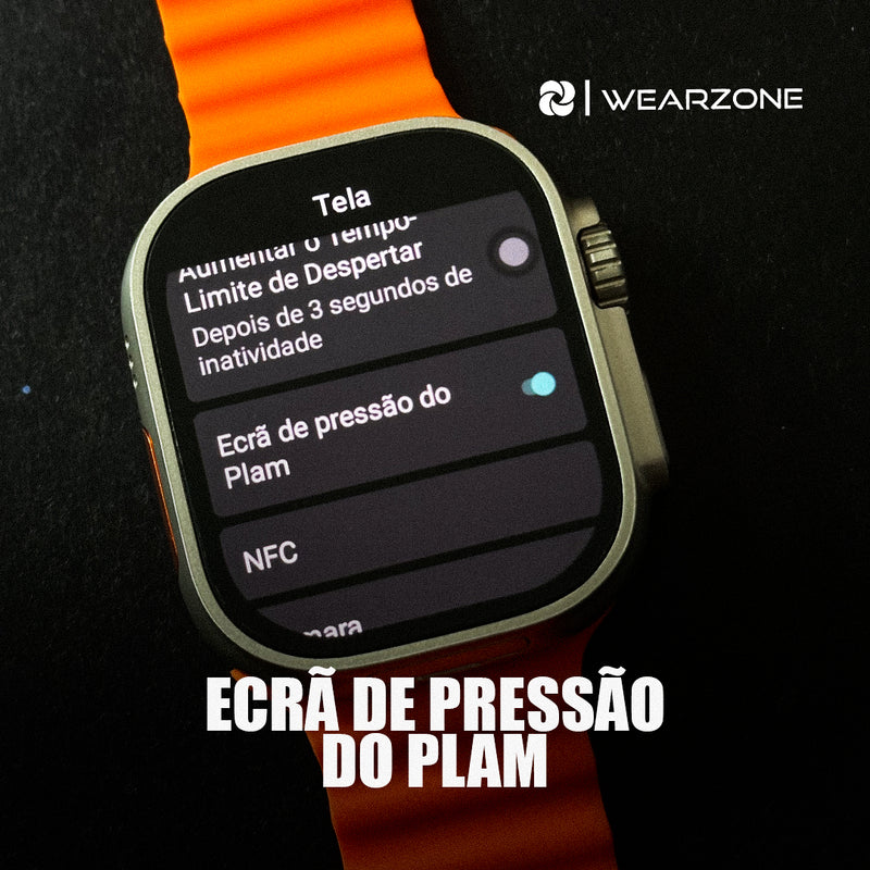 Smartwatch Horizon Pro Wearzone – Câmera Rotatória, Tela AMOLED, 4G/5G, NFC e Bateria de Longa Duração!