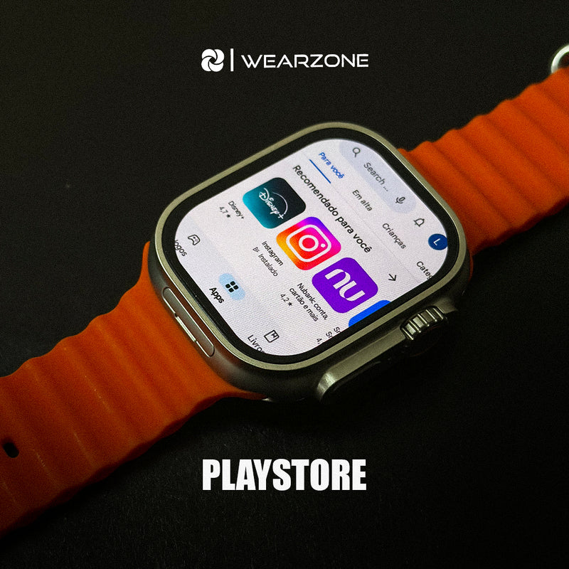 Smartwatch Horizon Pro Wearzone – Câmera Rotatória, Tela AMOLED, 4G/5G, NFC e Bateria de Longa Duração!